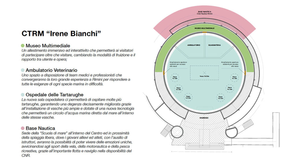 Il progetto del nuovo Ospedale delle Tartarughe a Rimini